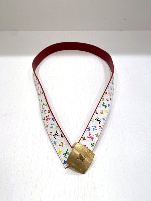 Louis Vuitton Multicolor Bælte - Str 85