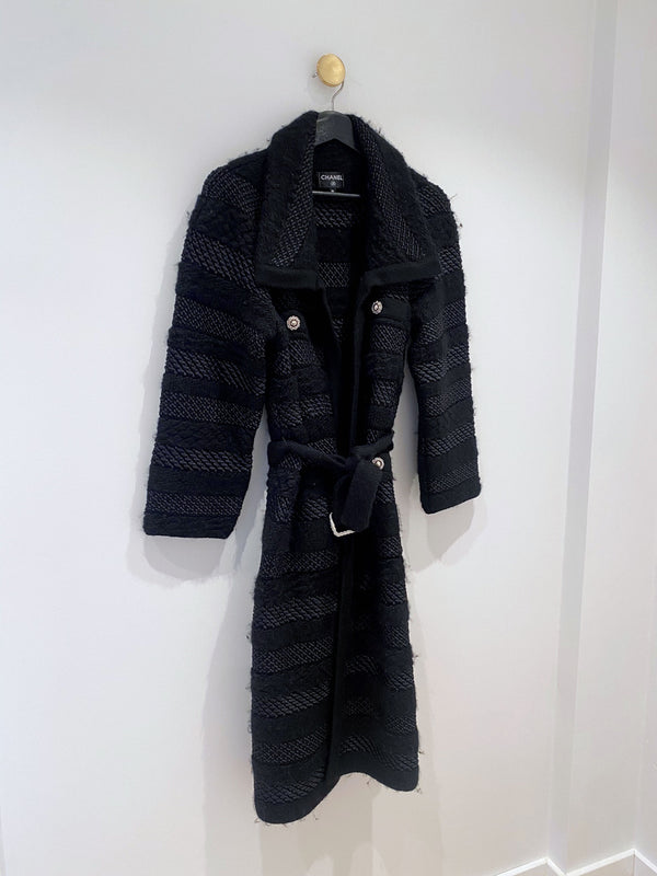 Chanel lang strik/Cardigan - Passer S/M - (Nypris 44.520 kr)