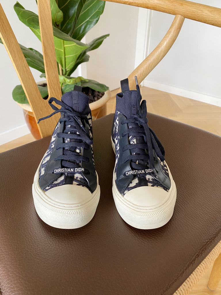 Dior - Walk'n'Dior Sneaker - Str 37,5 - (Nypris ca 7.385 kr/ 990 Euro)