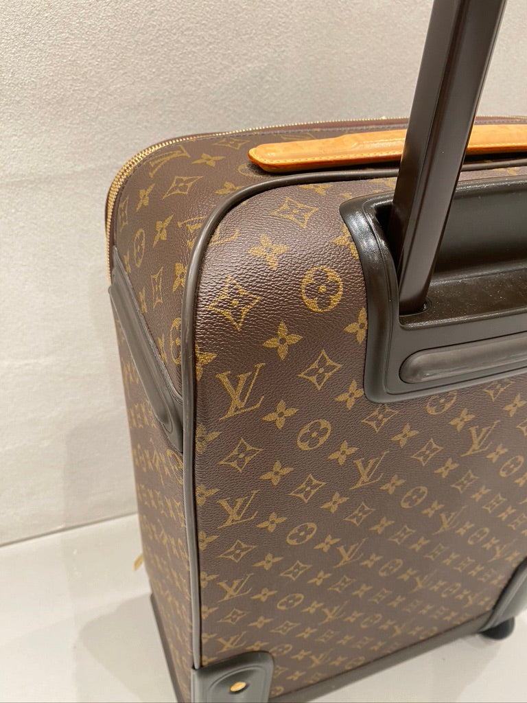 Louis Vuitton Kuffert Monogram Pegase Business - Bemærk den er med lommer på fronten!!!