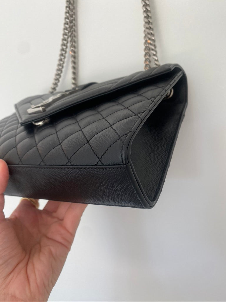 Saint Laurent Envelope Medium Schoulder Bag/Taske - (Nypris ca 17.500 kr/ 2.250 Euro)