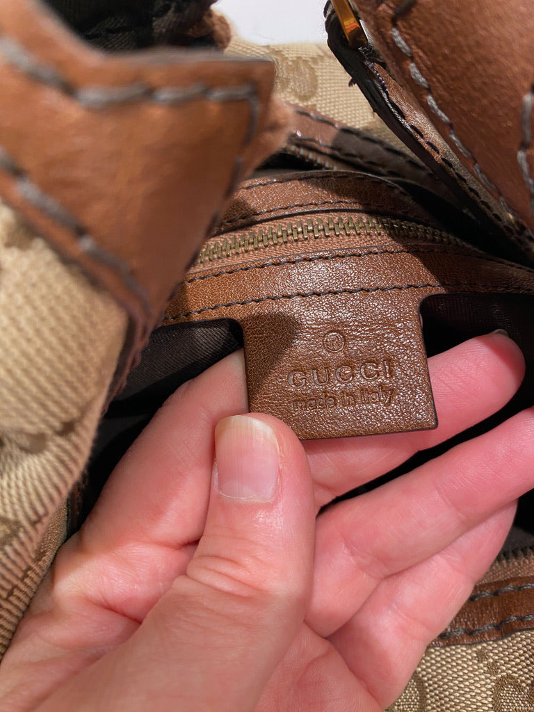 Gucci Monogram Canvas Taske