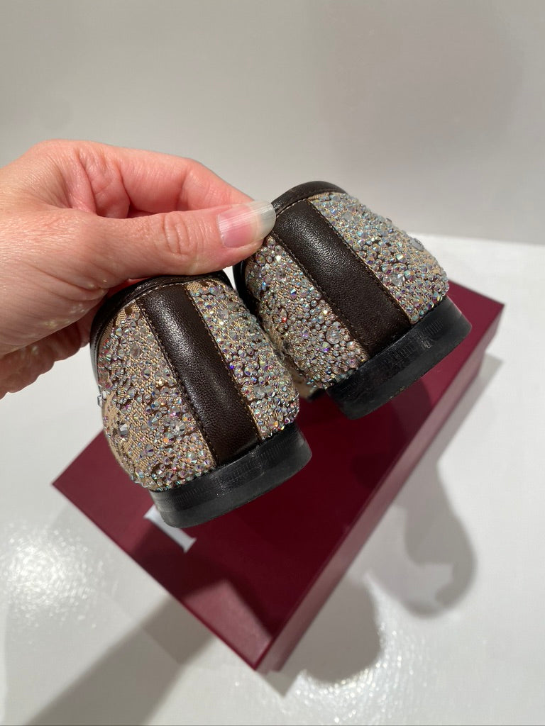 Gucci Jordaan loafer-sko - Str 38,5  almindelige i str  - (Nypris 7.150 kr)