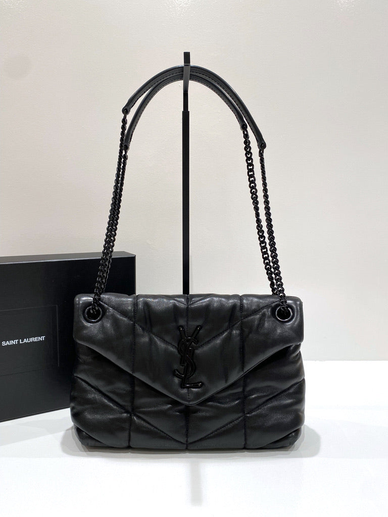 Saint Laurent Small Puffer - Lamb - (Nypris 19.875)