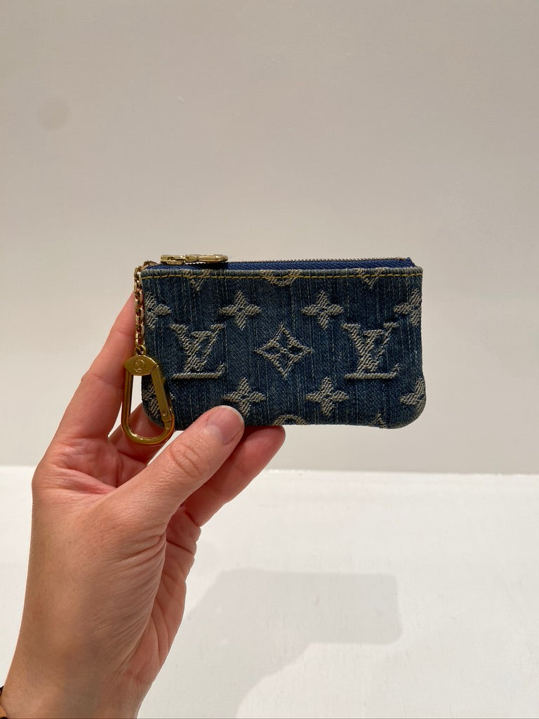 Louis Vuitton Denim Key Pouch