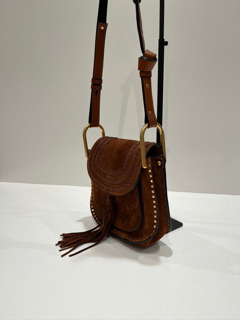 Chloe Small Hudson Caramel Bag - Suede - (Nypris 10.895 kr)