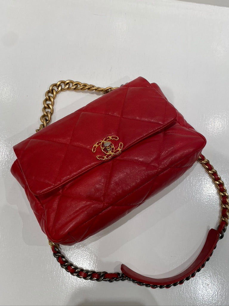Chanel 19 Large Handbag/Crossbody Taske - (Nypris 52.000 kr)