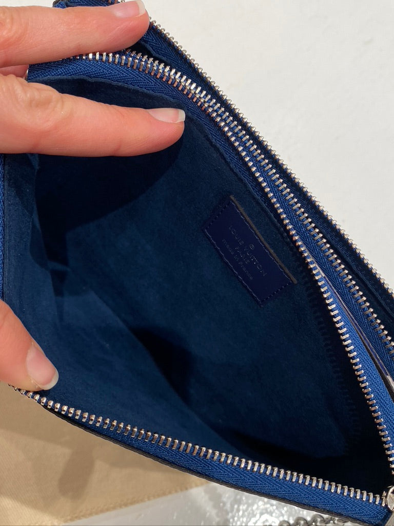 Louis Vuitton Limited Edition - Monogram Giant Escale Double Zip Pochette Taske - Monogram Canvas