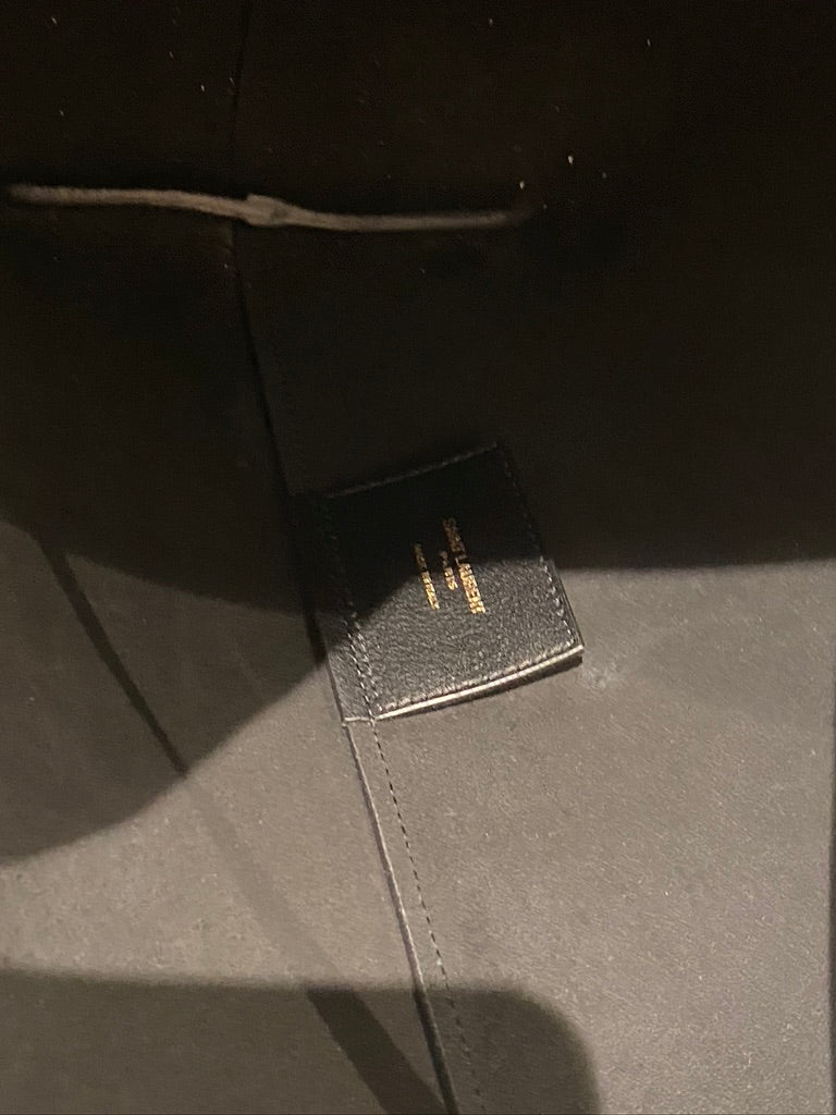 Saint Laurent East/West Shopping Tote i sort læder - (Nypris 1250 Euro/ca 9.340kr)