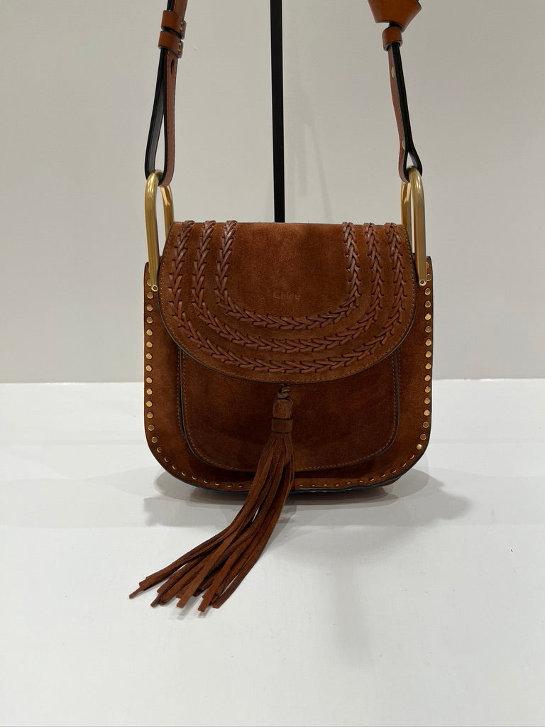 Chloe Small Hudson Caramel Bag - Suede - (Nypris 10.895 kr)