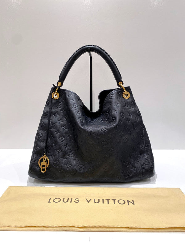Louis Vuitton Empreinte Taske - Mørkeblå - (Nypris ca 20.000 kr)