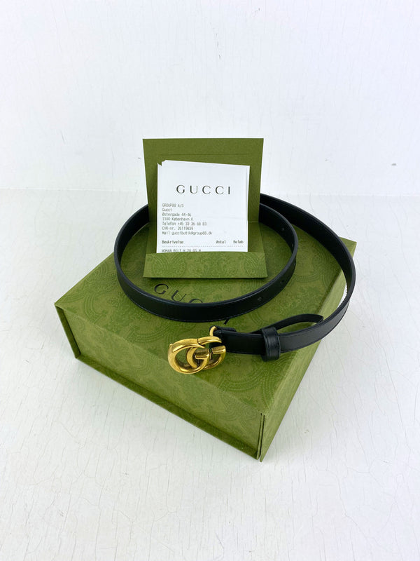 Gucci Marmont Bælte - Str 70 - (Nypris 2610 kr/350 Euro)