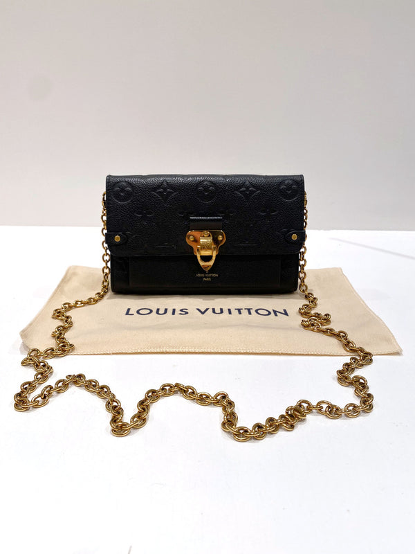 Louis Vuitton Vavin Wallet On Chain - Noir