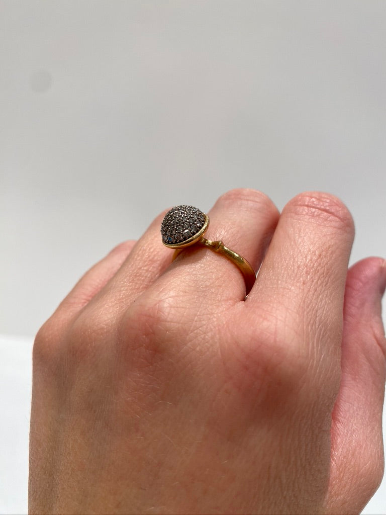 Ole Lynggaard Lotus Ring - DEN STORE MODEL! - (Nypris 55.900 kr)