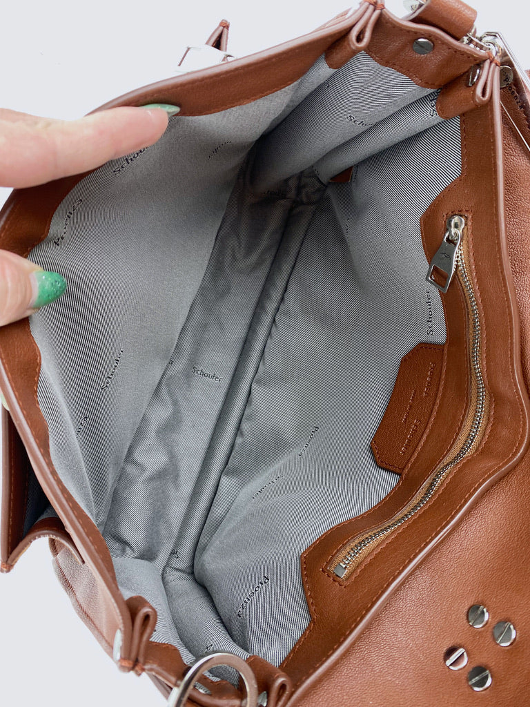 Proenza Schouler PS1 Medium Bag - Brun - (Nypris ca 16.500 kr)