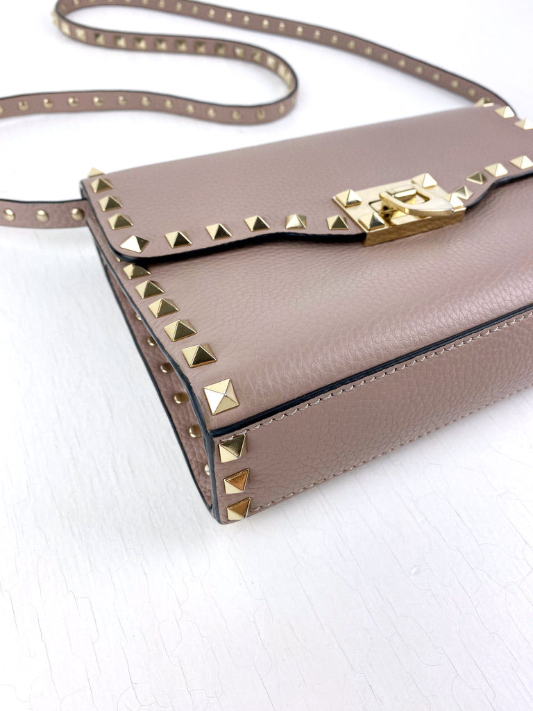 Valentino Small Rockstud Crossbody Bag/Taske - (Nypris 10.840 kr)