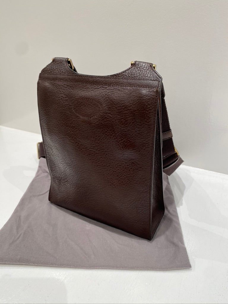 Mulberry Small Messenger Bag - Mørkebrun