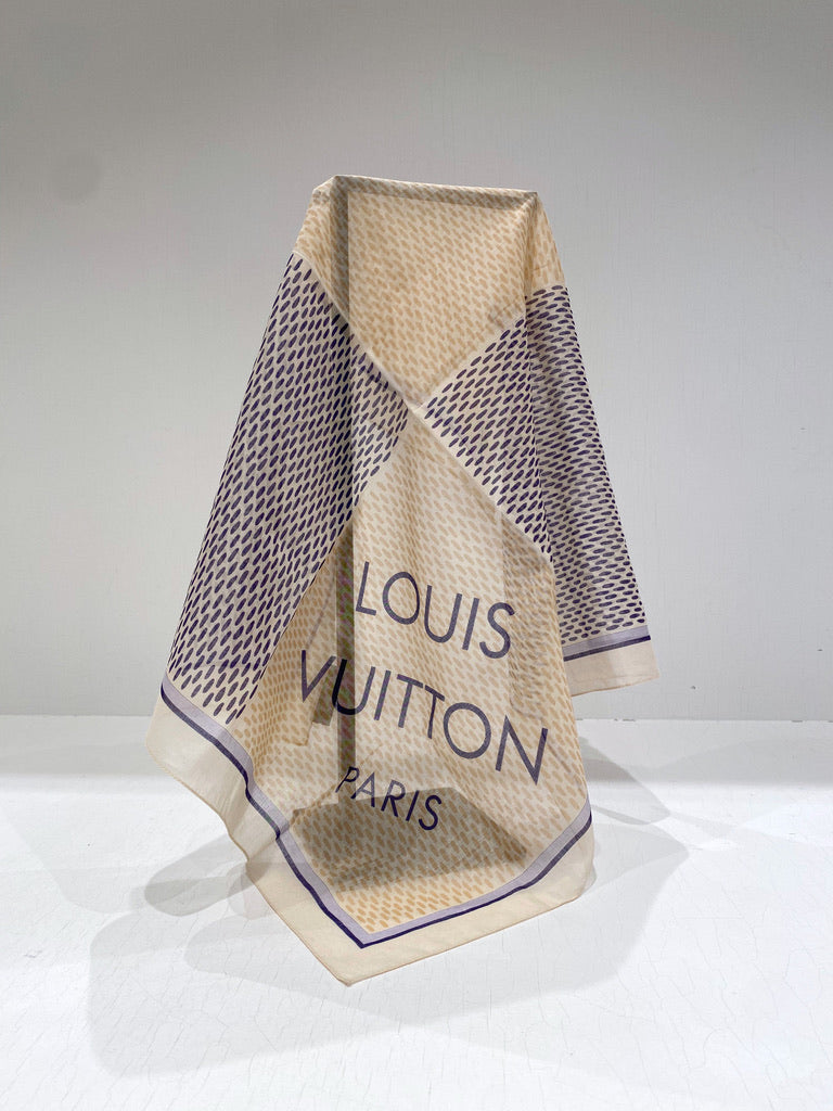 Louis Vuitton Tørklæde - Mål: Ca 54x54 Cm