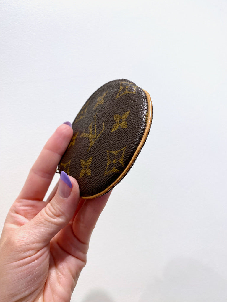 Louis Vuitton Monogram Round Coin Purse