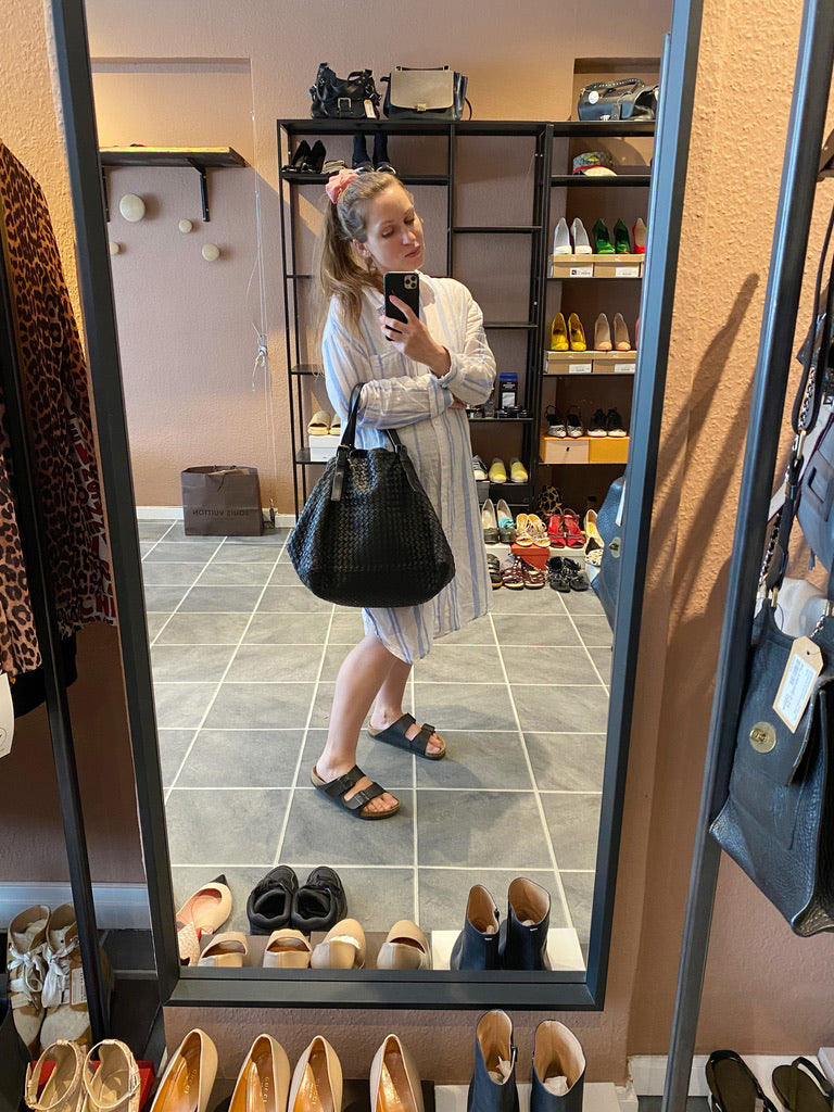 Bottega Veneta Tote Bag/Taske - Sort - (Nypris 25.150 kr)