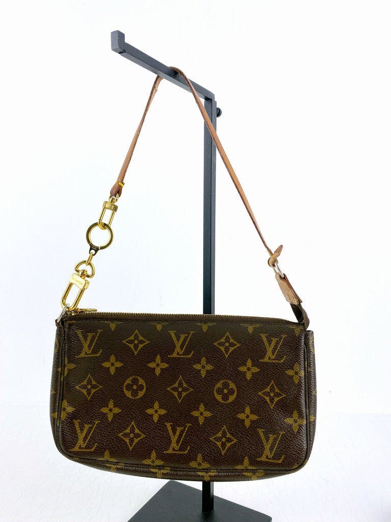 Louis Vuitton Nøglering/Taskeforlænger - Guldfarvet