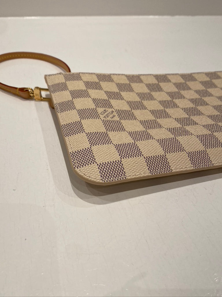 Louis Vuitton Clutch Damier Azur -  (Fra Neverfull Taske)