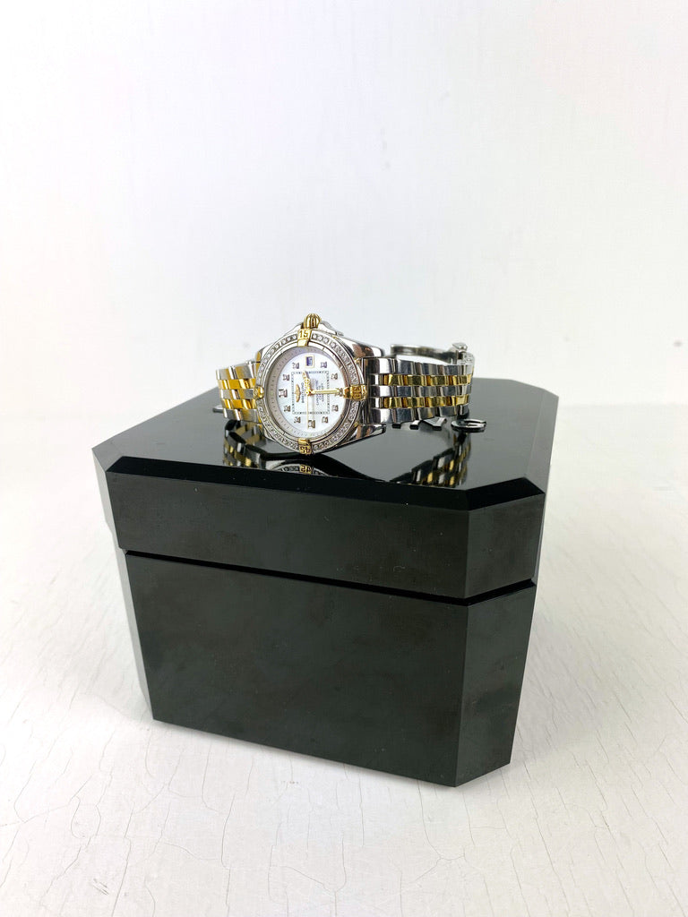 Breitling Cockpit Lady BC Ur - Model B71356 Bemærk Det Er Med Diamanter! - (Nypris ca 68.000 kr)