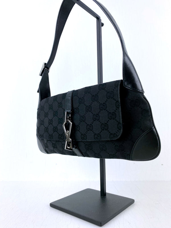 Gucci Lille Skuldertaske - Sort Monogram