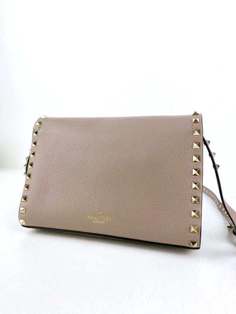 Valentino Small Rockstud Crossbody Bag/Taske - (Nypris 10.840 kr)