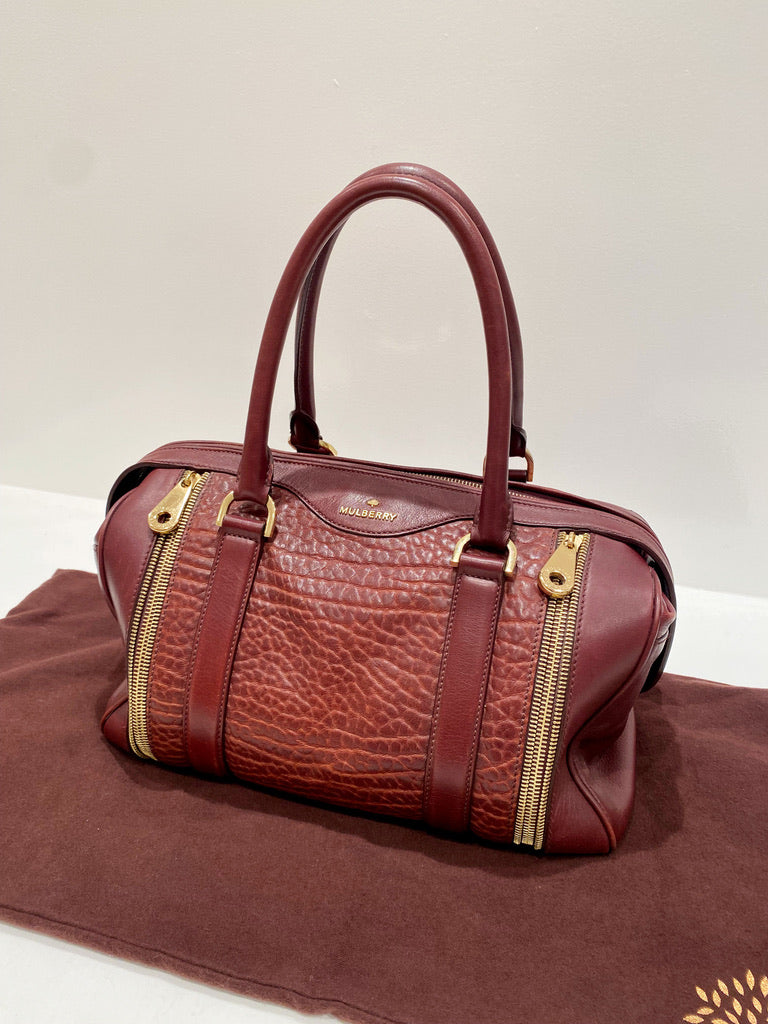 Mulberry Taske - Bordeauxfarvet