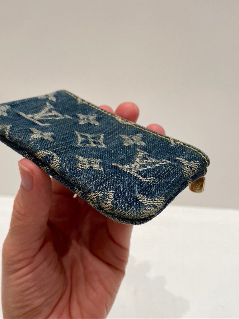 Louis Vuitton Denim Key Pouch
