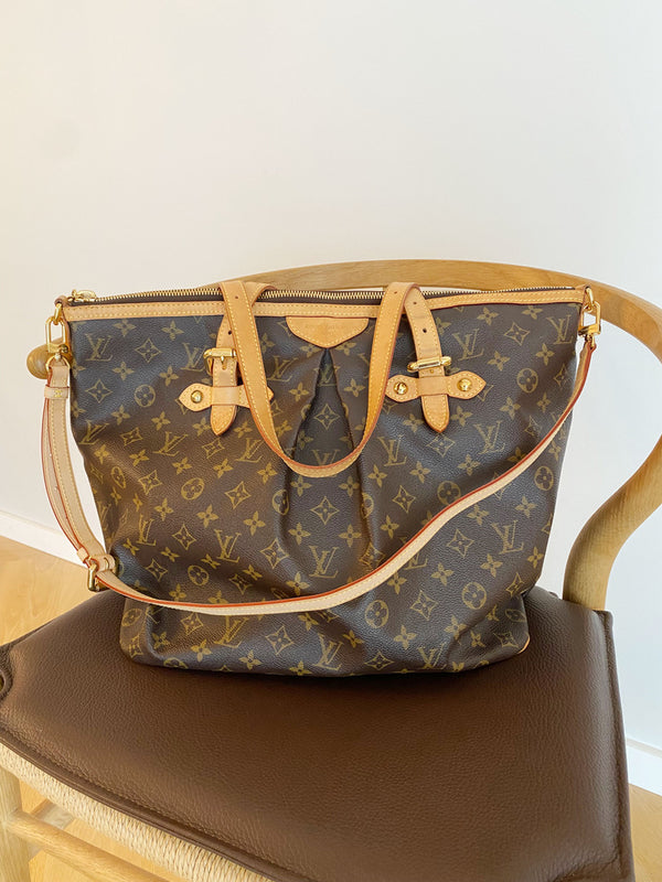 Louis Vuitton Monogram Palermo GM (Den Store model)