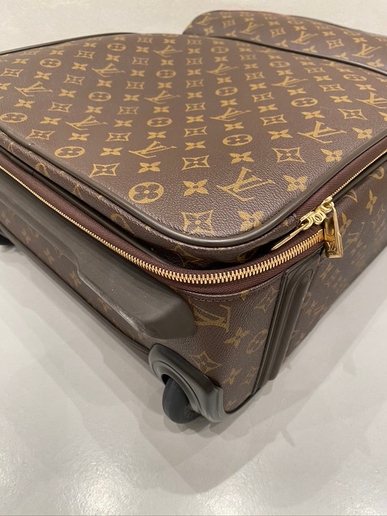Louis Vuitton Kuffert Monogram Pegase Business - Bemærk den er med lommer på fronten!!!