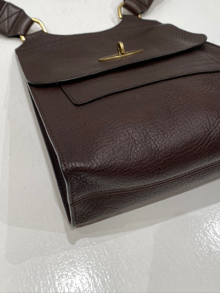 Mulberry Small Messenger Bag - Mørkebrun