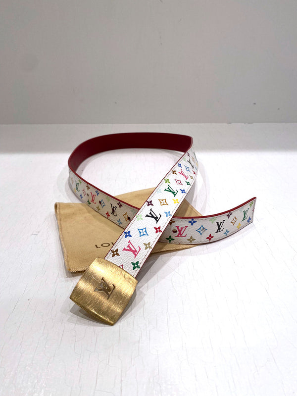 Louis Vuitton Multicolor Bælte - Str 85