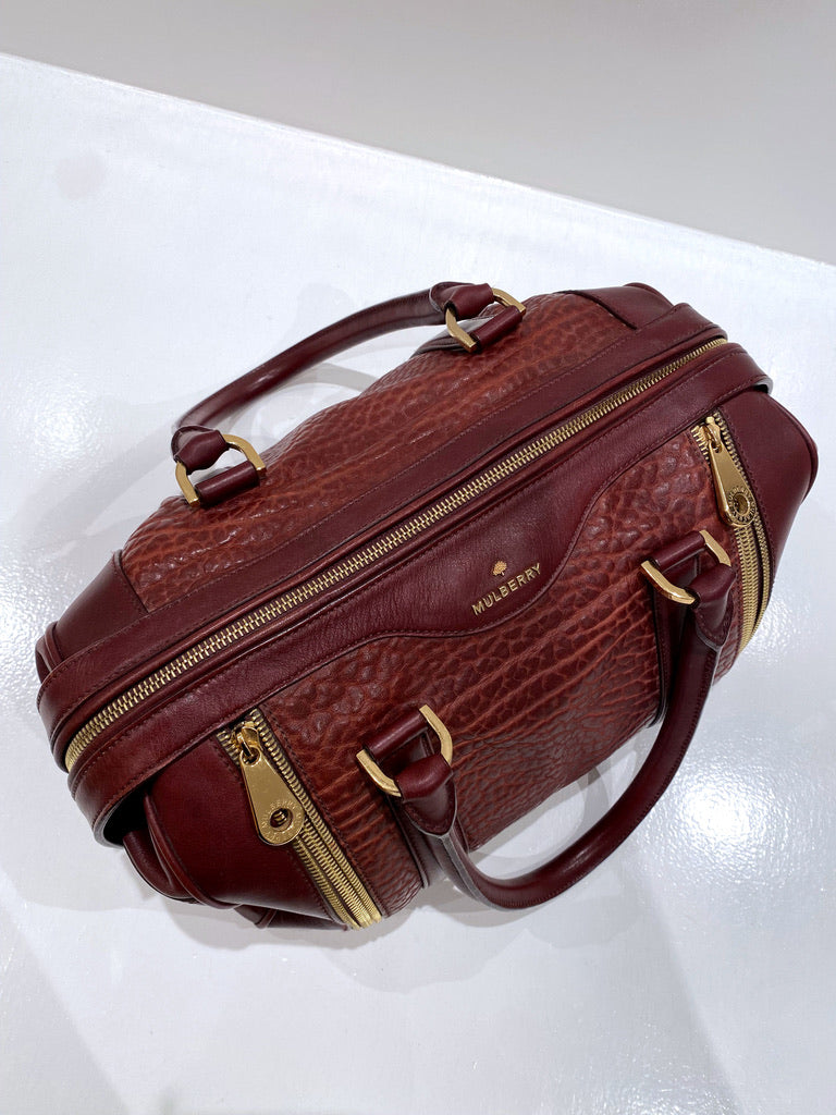 Mulberry Taske - Bordeauxfarvet