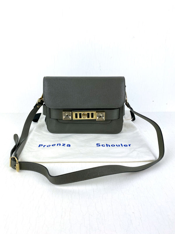 Proenza Schouler Bag 11 Mini Classic - Grå - (Nypris ca 11.000 kr)