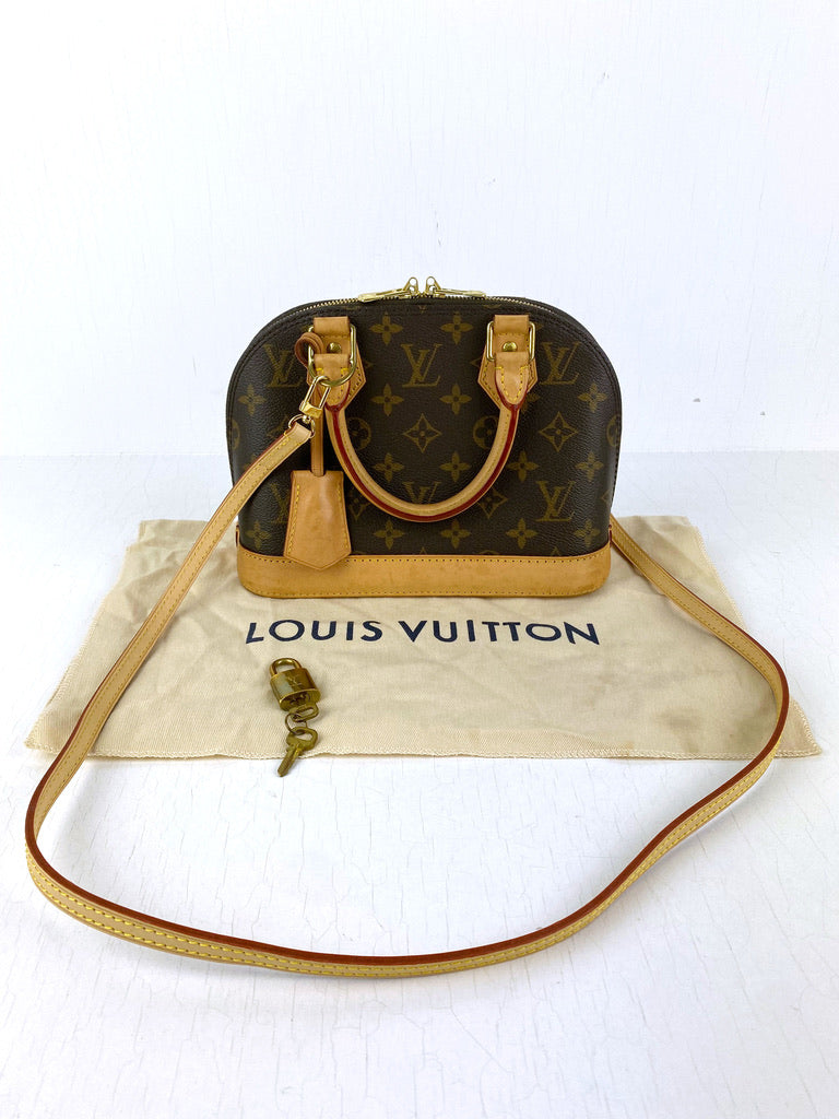 Louis Vuitton Alma BB Monogram Bag - (Nypris 11.600 kr)