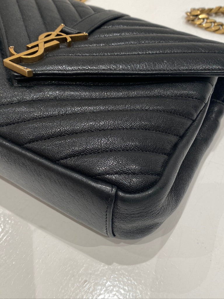 Saint Laurent Medium College Bag - Sort. (Nypris ca 16.000 kr)
