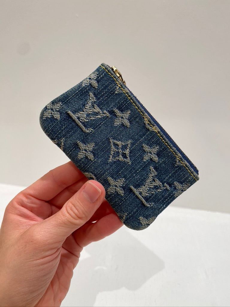 Louis Vuitton Denim Key Pouch