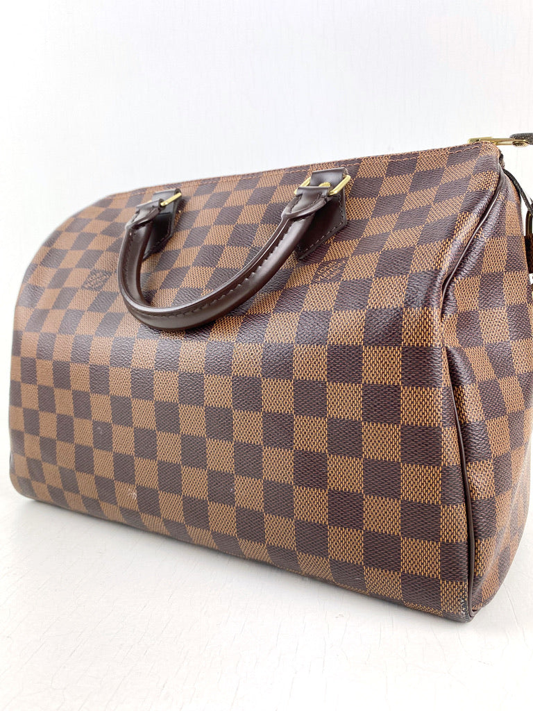 Louis Vuitton - Speedy Taske 30 Damier Ebene - (Nypris 10.500 kr)