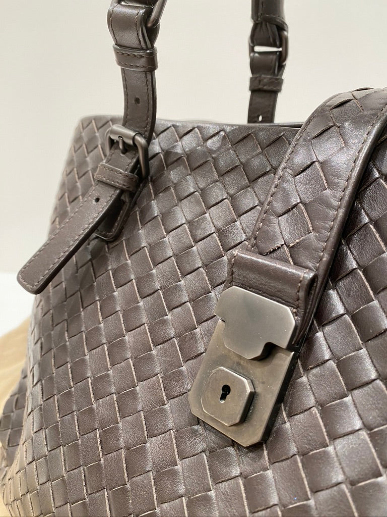 Bottega Veneta Roma Bag - Mørkebrun