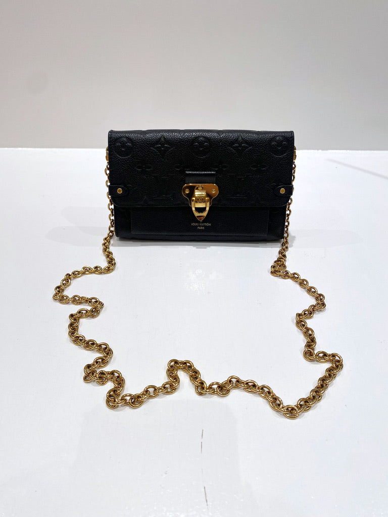 Louis Vuitton Vavin Wallet On Chain - Noir