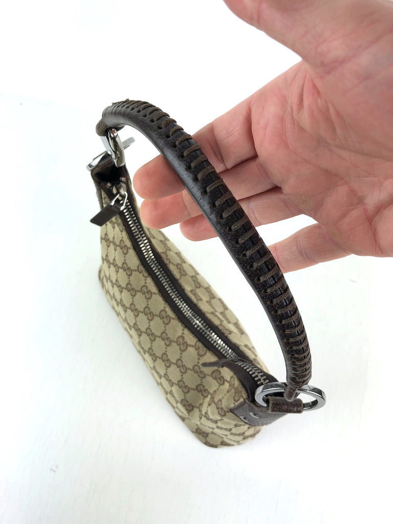 Gucci Monogram Taske - Brun