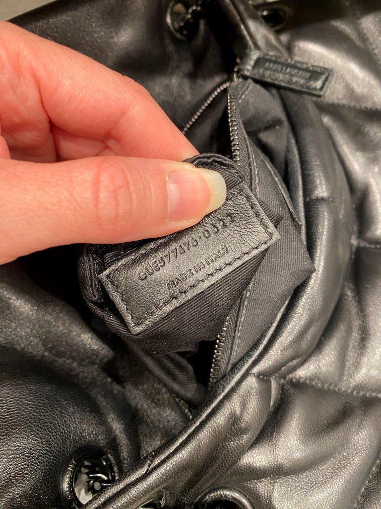 Saint Laurent Small Puffer - Lamb - (Nypris 19.875)