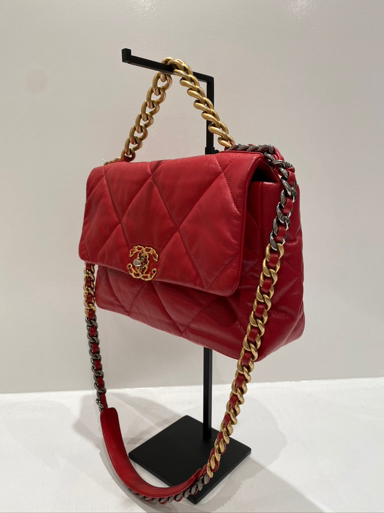 Chanel 19 Large Handbag/Crossbody Taske - (Nypris 52.000 kr)
