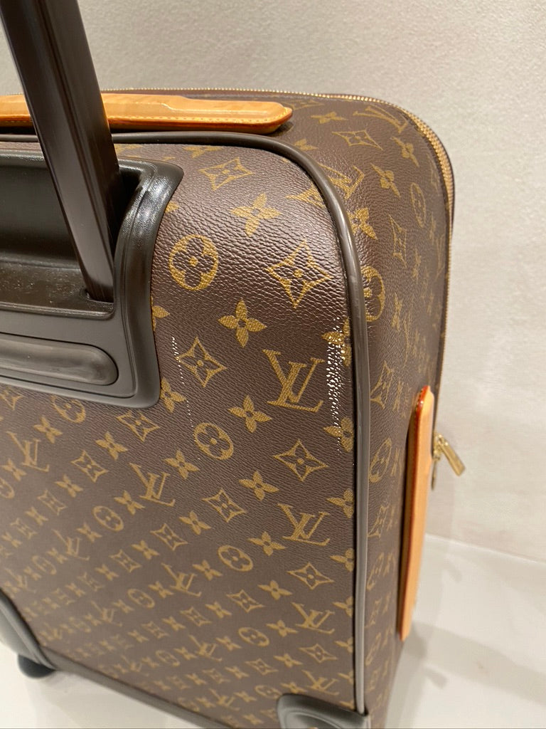 Louis Vuitton Kuffert Monogram Pegase Business - Bemærk den er med lommer på fronten!!!