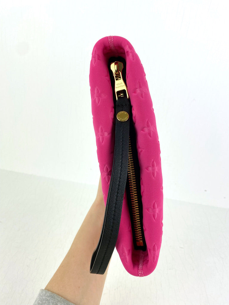 Louis Vuitton Pink Clutch - Scuba Pochette