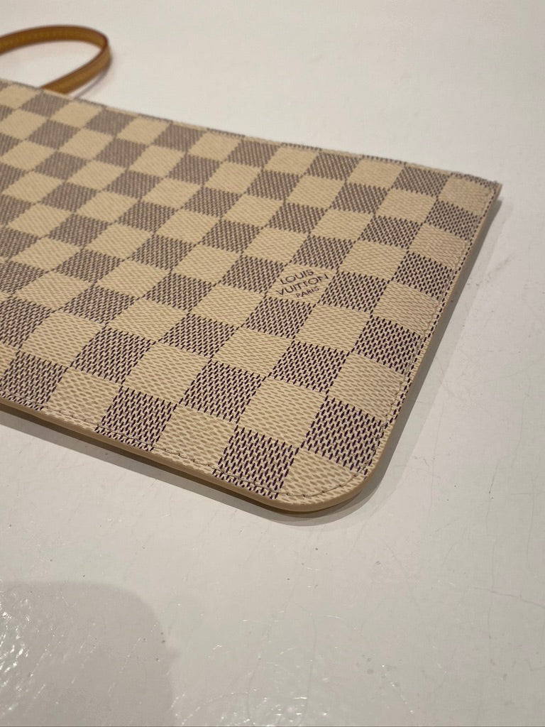 Louis Vuitton Clutch Damier Azur -  (Fra Neverfull Taske)