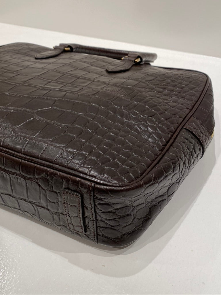Mulberry Briefcase/Arbejdstaske Med Plads Til Computer